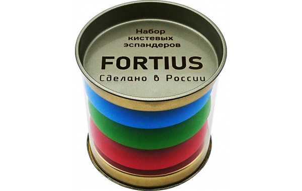 Набор кистевых эспандеров Fortius 3шт. (10, 20, 30 кг), тубус H180701-102030SETТ 600_380