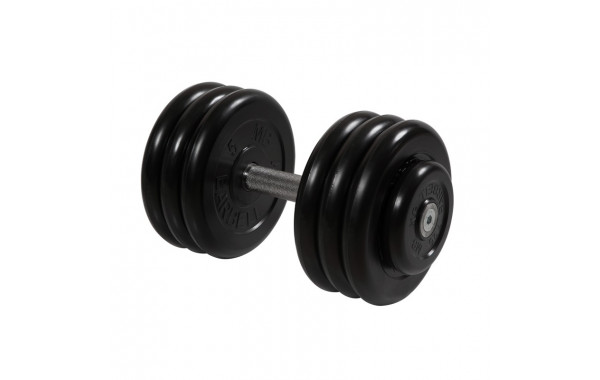 Гантель Профи с вращающейся ручкой, 33,5 кг MB Barbell MB-FdbM-B33,5 600_380