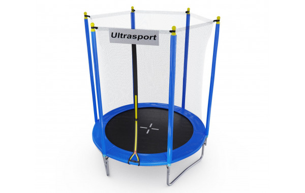 Батут DFC Trampoline Stock ULTRASPORT, с внешней защитной сеткой 330700001076 600_380