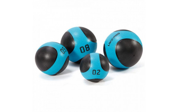 Медбол 10кг Live Pro Solid Medicine Ball LP8112-10 600_380