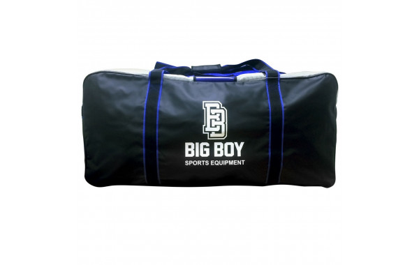 Хоккейная сумка-баул, полиэстер Big Boy BB-BAG-PRO черно-синий 600_380