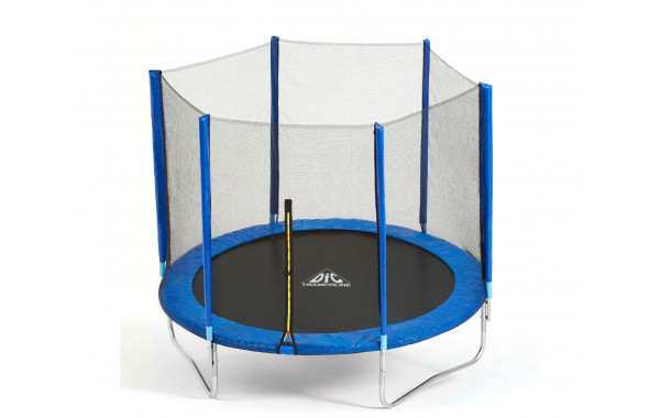 Батут DFC Trampoline Fitness 12ft наружн.сетка (366см) 12FT-TR-B синий 600_380