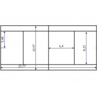 Разметка игрового поля большой теннис