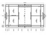 Разметка игрового поля бадминтон