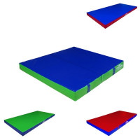 Мат гимнастический 100x100x5см винилискожа складной в 2 сложения (ппу) Dinamika ZSO-001268