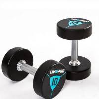 Гантели в уретане 8 кг Live Pro Premium Urethane Dumbbells LP8000-08