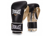 Боксерские перчатки Everlast Powerlock 10 oz черн/золот. P00000723