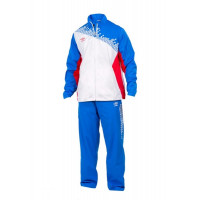 Костюм спортивный Umbro Armada Lined Suit мужской 460115 (172) бел/син/красн.