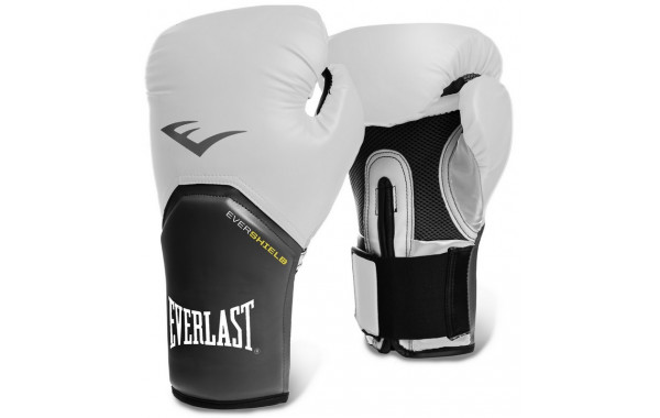 Перчатки тренировочные Everlast Pro Style Elite 12oz 2772E белый 600_380