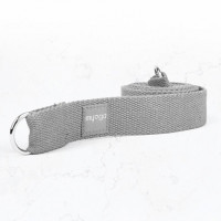 Ремень для йоги 180 см Yoga Belt and Sling 2 in 1 Myga RY1136 серый