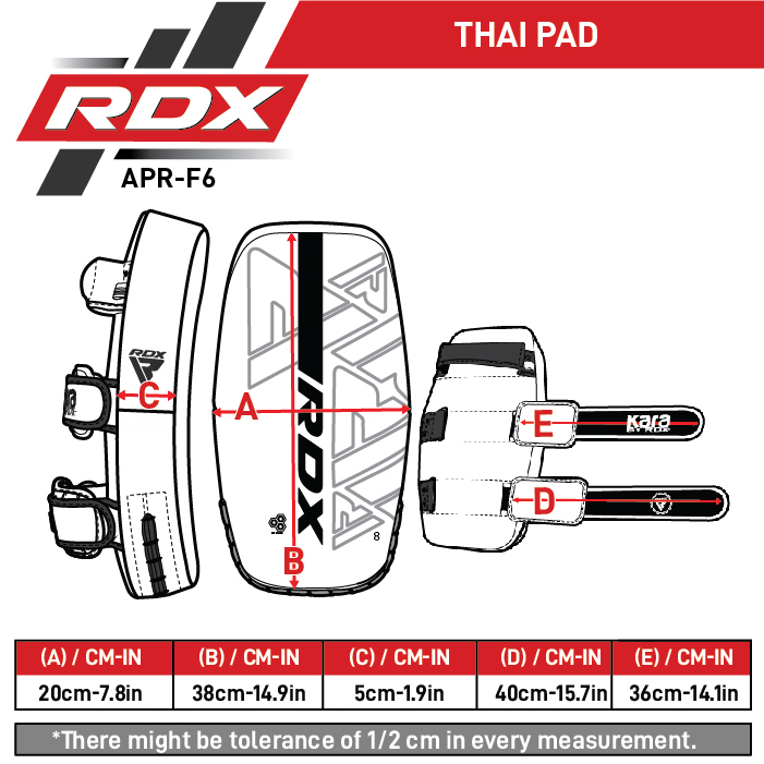 Макивара RDX F6 черн.мат APR-F6MB 701_701