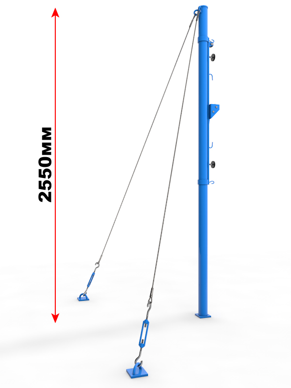 Стойки волейбольные на растяжках Glav 03.102 600_800