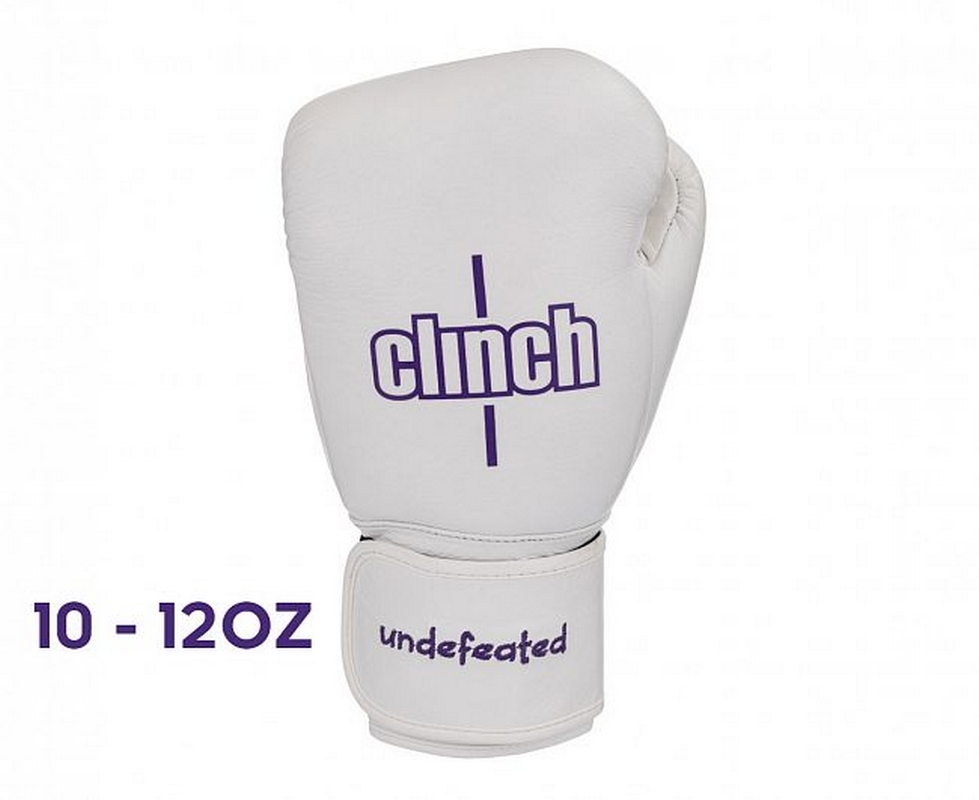 Перчатки боксерские Clinch Undefeated C161 белый 979_800