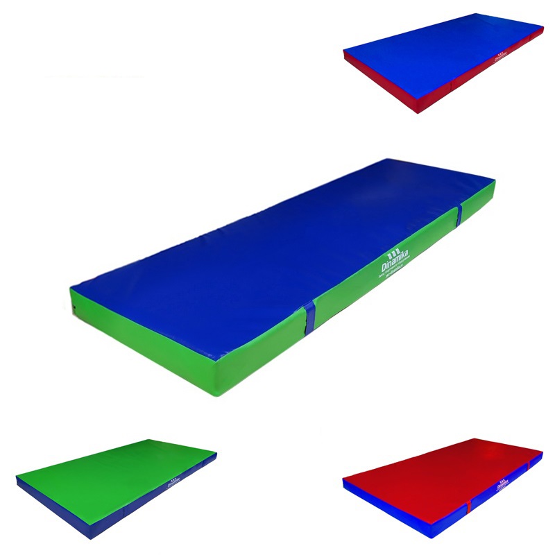 Мат гимнастический 200х50х5см винилискожа-антислип (холлослеп/холлофайбер) Dinamika ZSO-001325 800_800