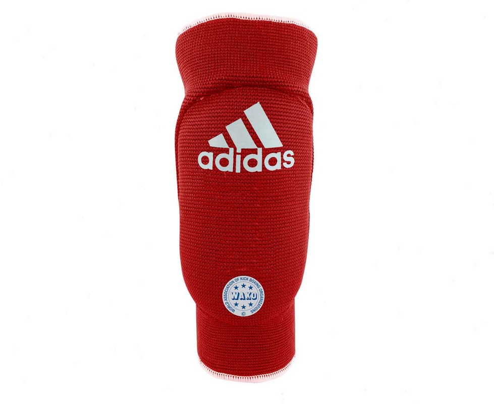 Защита локтя двухсторонняя Adidas WAKO Elasticated Elbow Guard Reversible сине-красная adiWAKOEB01 979_800