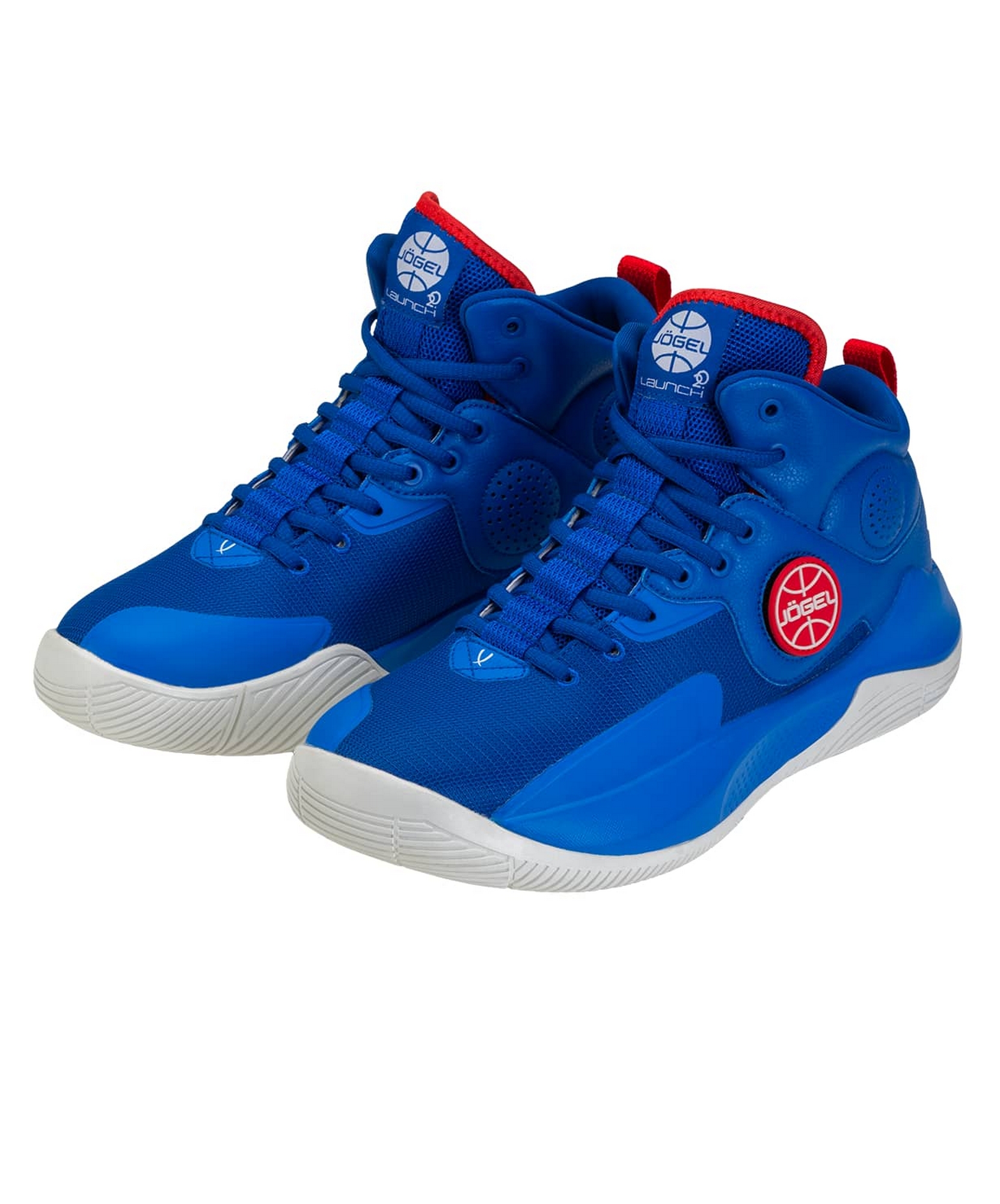 Кроссовки баскетбольные Jogel Launch MID blue\red\white 1663_2000