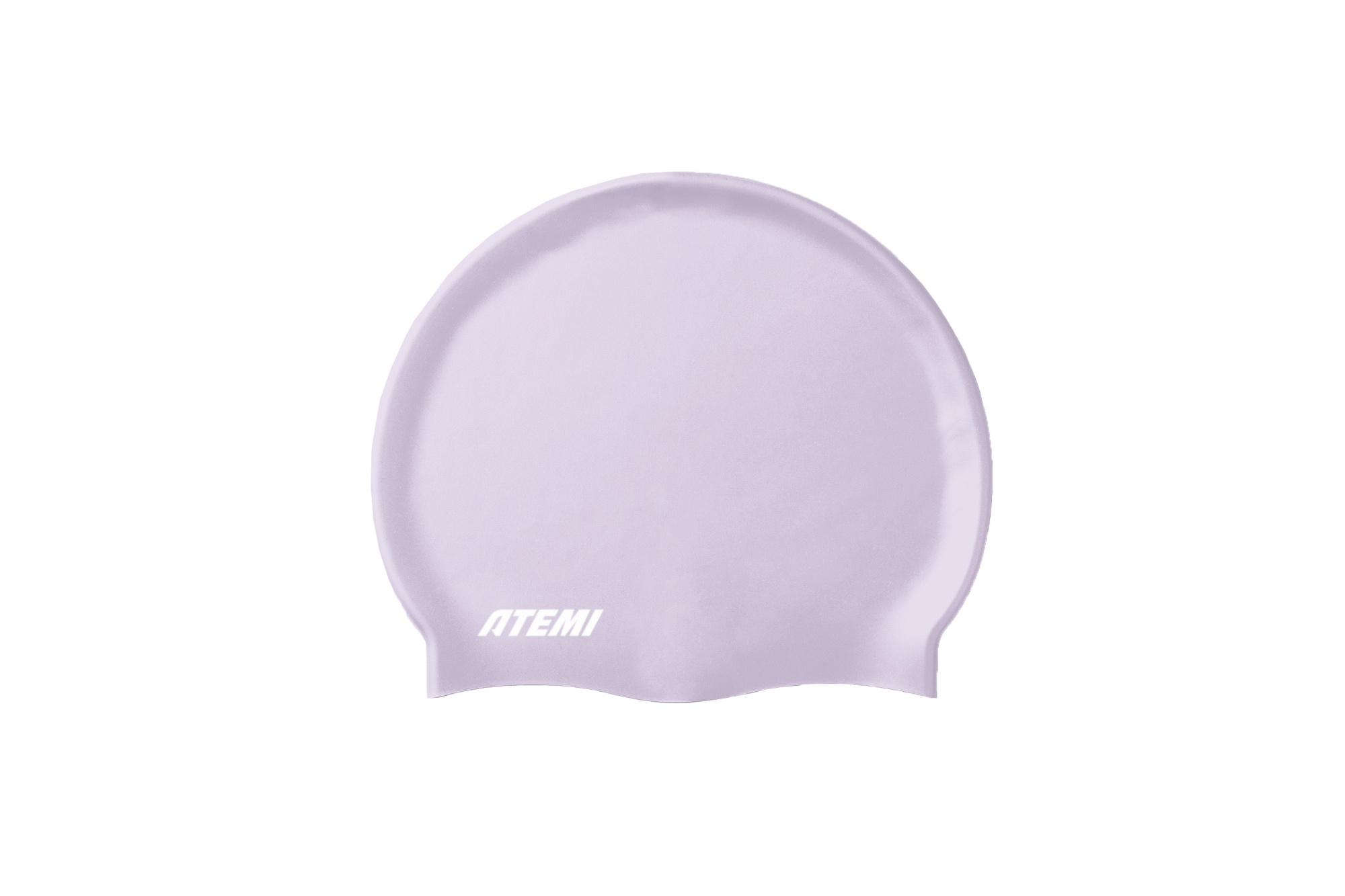 Шапочка для плавания Atemi Big silicone Cap Violet flower TBSCL1LP сиреневый 2000_1334