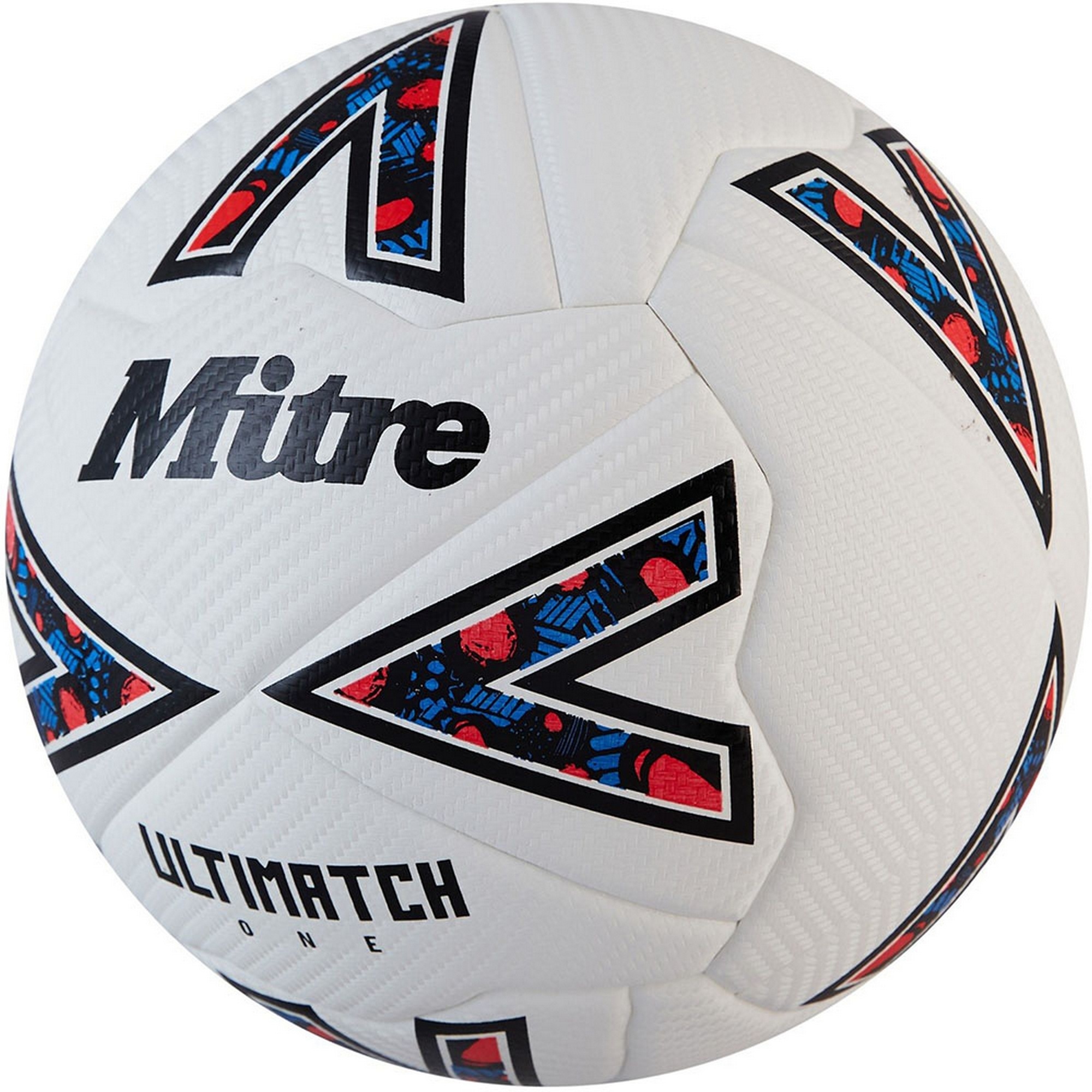 Мяч футбольный Mitre Ultimatch One 24 5-B01789C29 р.4 2000_2000