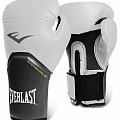 Перчатки тренировочные Everlast Pro Style Elite 12oz 2772E белый 120_120